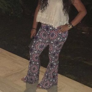 Bell bottom stretchy leggings!